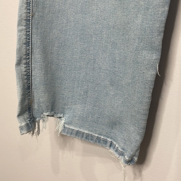 Ella Moss Cropped Wide Leg Jeans Light Wash - Picture 5 of 8